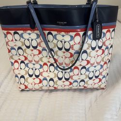 Large Coach Tote Bag