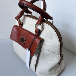 Dooney & Bourke Large Aubrey Dome Satchel 