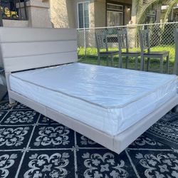Full Bed Frame & Mattress 