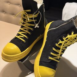 Rick Owens high-top sneakers