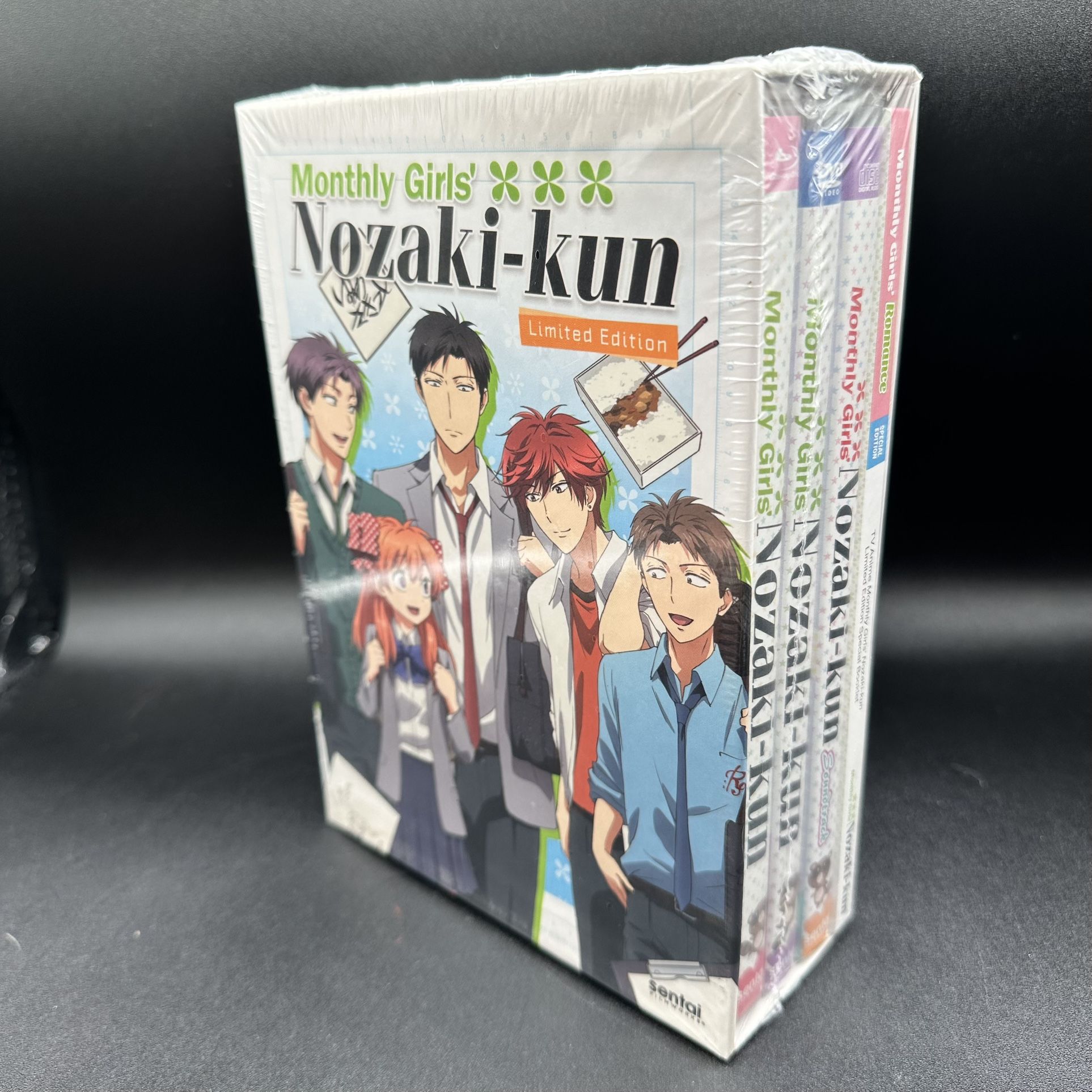 New* Monthly Girls Nozaki-kun Limited Edition Box Set Blu-ray