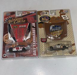 (2) NASCAR Diecast winner’s circle cars scale 1:64