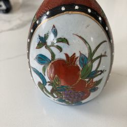 EASTER GLASS EGG 