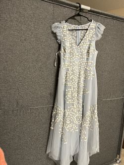 BCBG MAXAZRIA BLUE DRESS