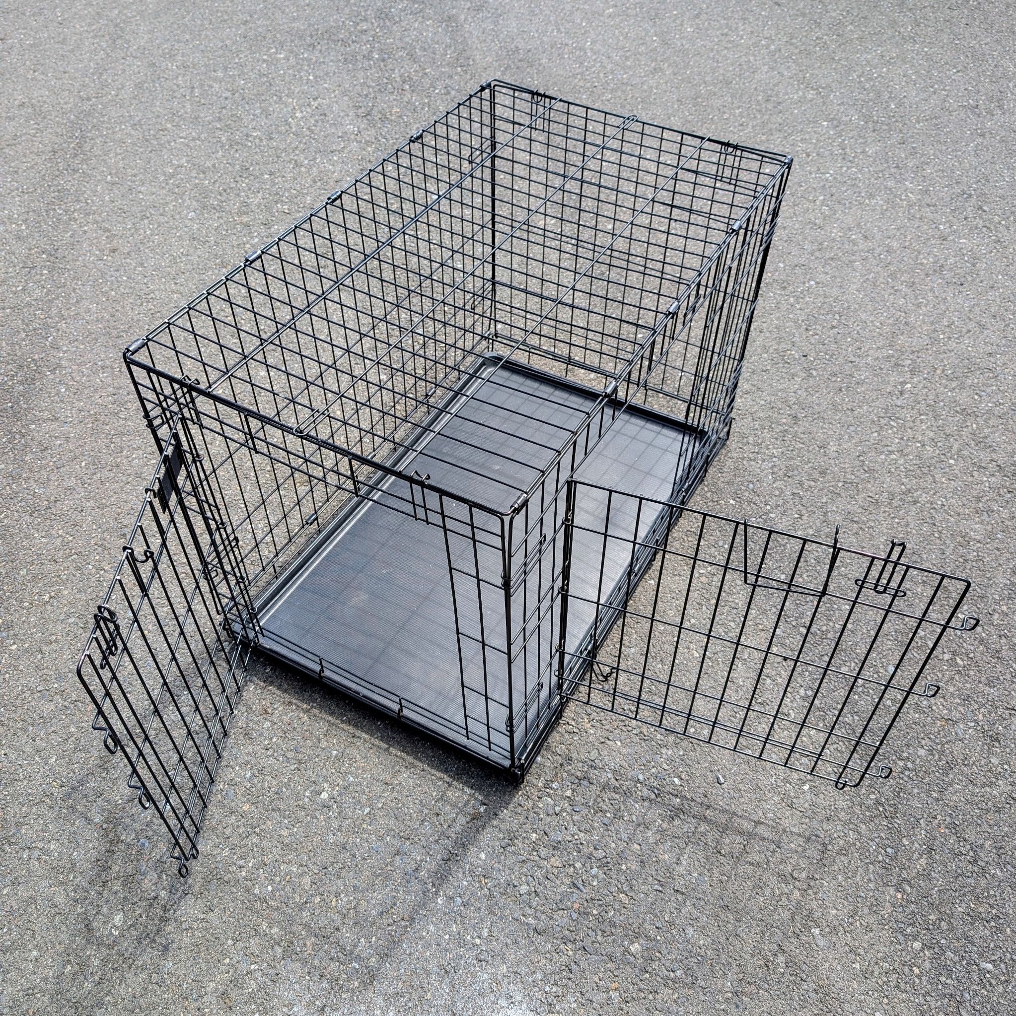 Large Folding Animal Carrier (like new!)