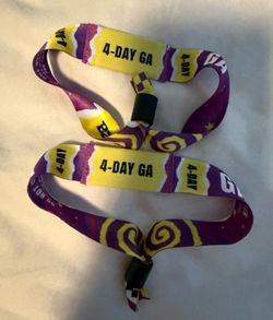 two 4 day lollapalooza passes