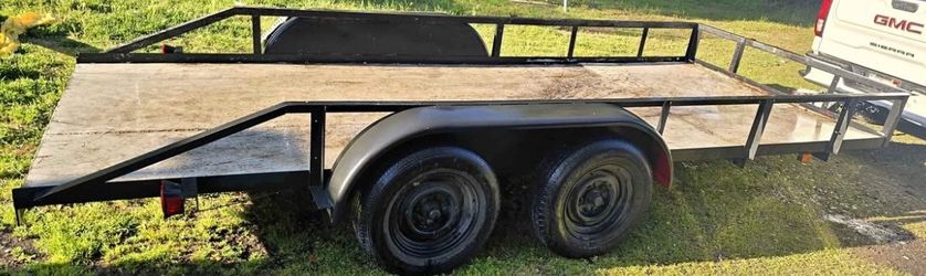 Dual axle trailer