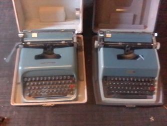 To Typewriters Great Condition Like New