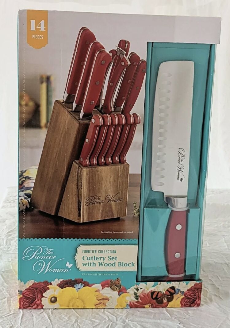 The Pioneer Woman Pioneer Signature 14-Piece Stainless Steel Knife