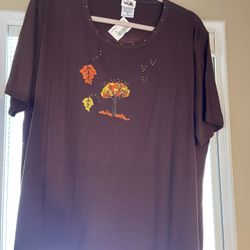 Fall Leaves Tee Shirt & Blouse
