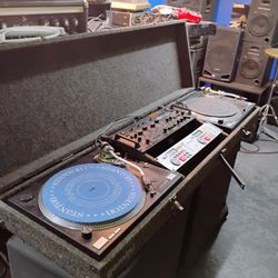 DJ Equipment and Case