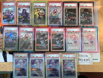 Riftbound slab lot psa 10 overnumber/sigs