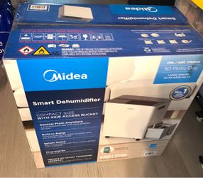 Midea Smart Dehumidifier 4500 sq ft, 50-pint