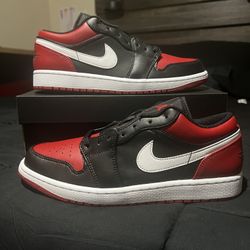Jordan 1 Low “Alternate Bred Toe” Men’s 10