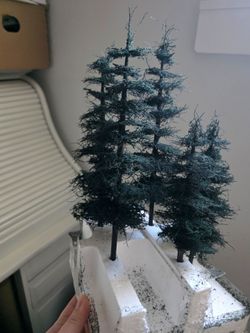 Miniature Model Pine Trees