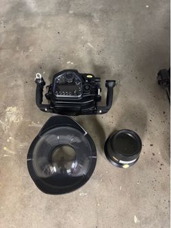 Sea & Sea MDX-40D Underwater Camera Housing Kit for Canon 40D or 50D + Dual YS-110 Strobes + Pelican Case