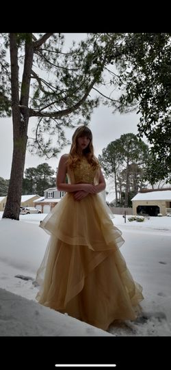 Champagne Prom Dress