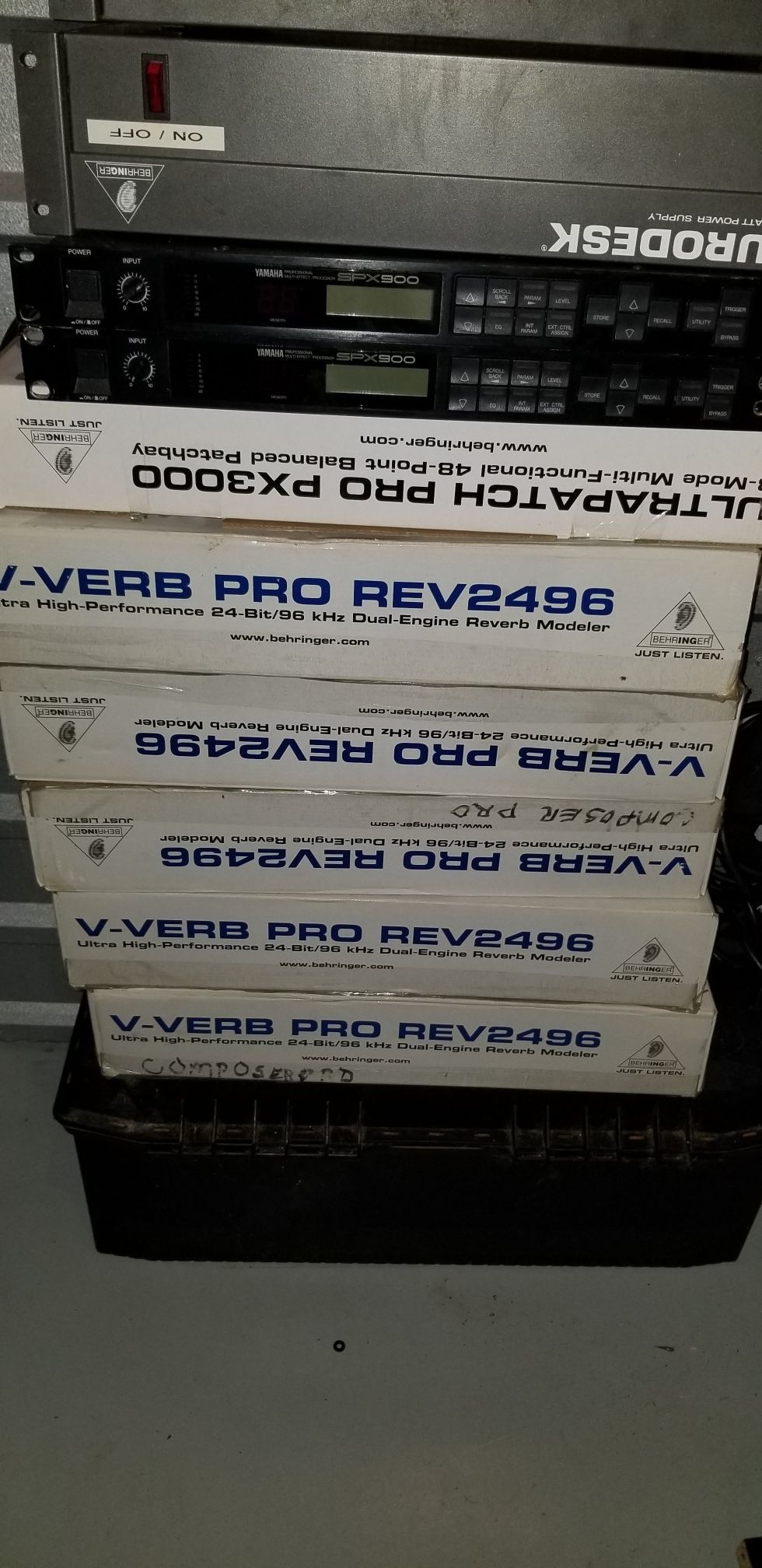 Studio estate sale ROLAND YAMAHA BEHRINGER