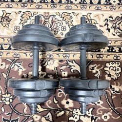Adjustable Dumbells