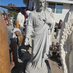 CONCRETE CEMENT JESUS STATUE $140-$160 EACH