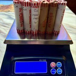 1970 Thru 1982 Denver / 10+ lbs ($15 Face) 95% Copper Penny / Cent Bulk Lot