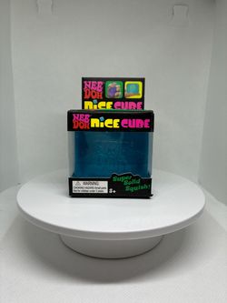 Nee Doh Nice Cube Stress Toy - Blue
