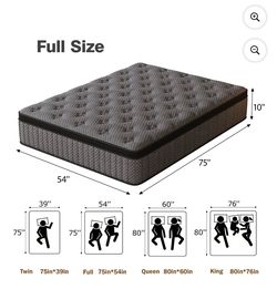 10 inch Full Size Mattress