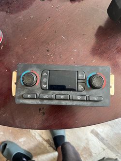 A/C controls