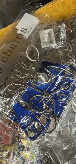 Set of 12 California Souvenir Keychain, I Heart LA baseball Keychain, I Heart Los Angeles Keychain (blue LA), Dodgers Gift Ideas