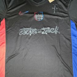 Barcelona X Travis Scott Collab Jersey