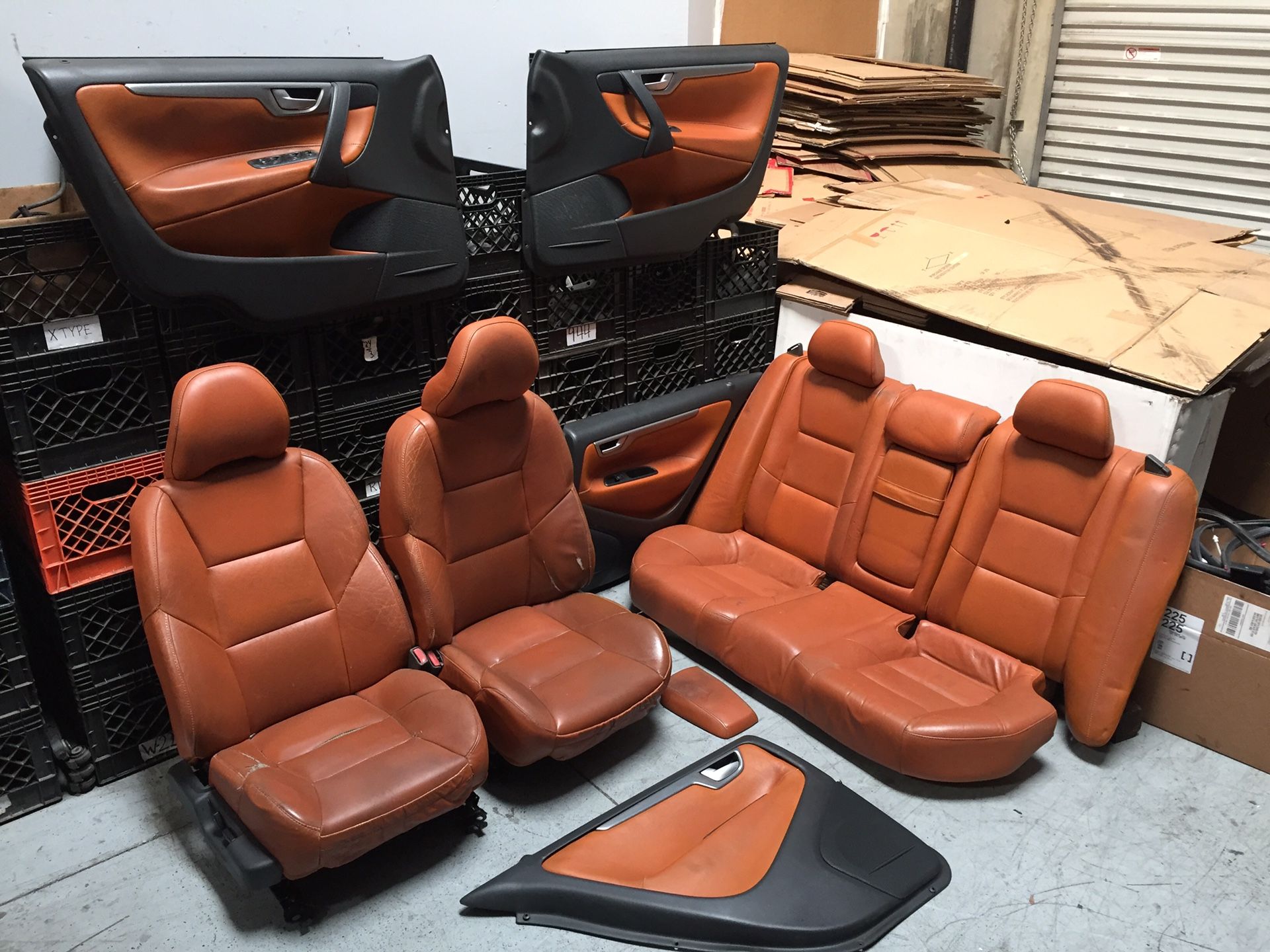 01-04 VOLVO S60R ATACAMA LEATHER FULL INTERIOR