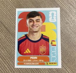 Pedri Spain Fifa World Cup Sticker