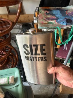 Size matters!! XL flask