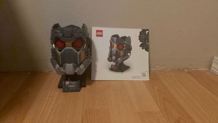 Lego Marvel Star Lord Helmet With Instructions 