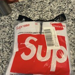 Supreme nike socks