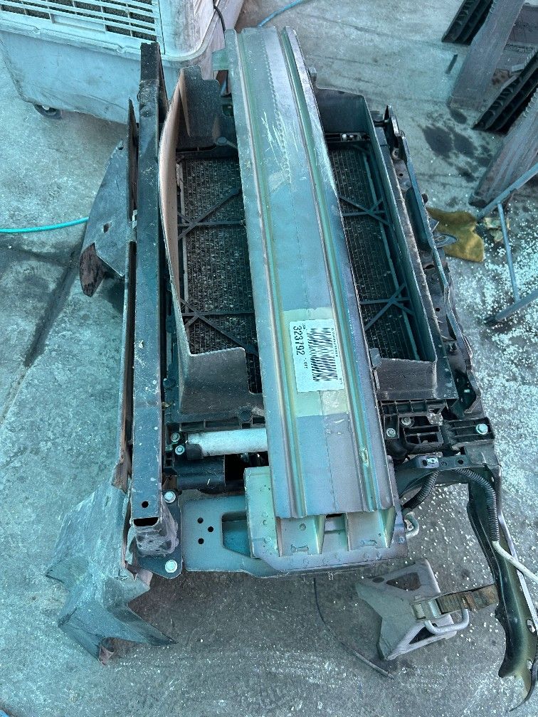 Complete radiator support 2014 Chevy sonic 