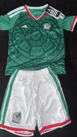 Mexico jersey and shorts for boys