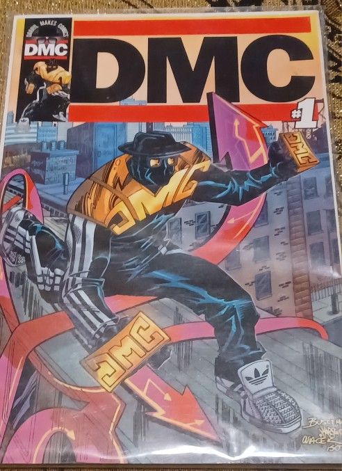 Run DMC Paperback Comicbook Rapper Music Artist Issue 1