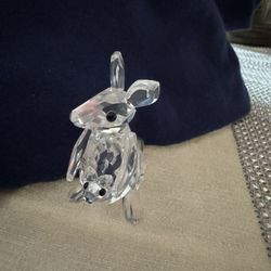 Swarovski Mother Kangaroo With Baby Joey - No Box