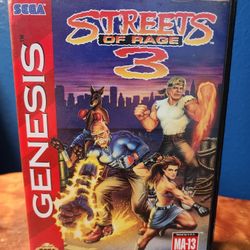 Streets of Rage 3 For Sega Genesis 
