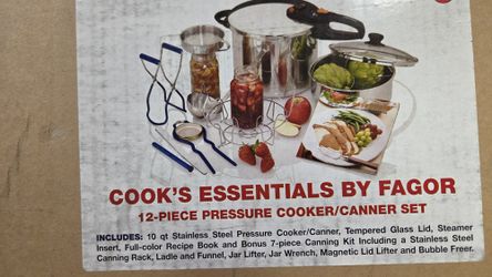 New, never opened Stainless steel  pressure canner set