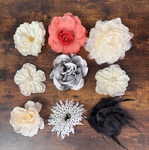 Flower Head Pieces Clips $10 for All