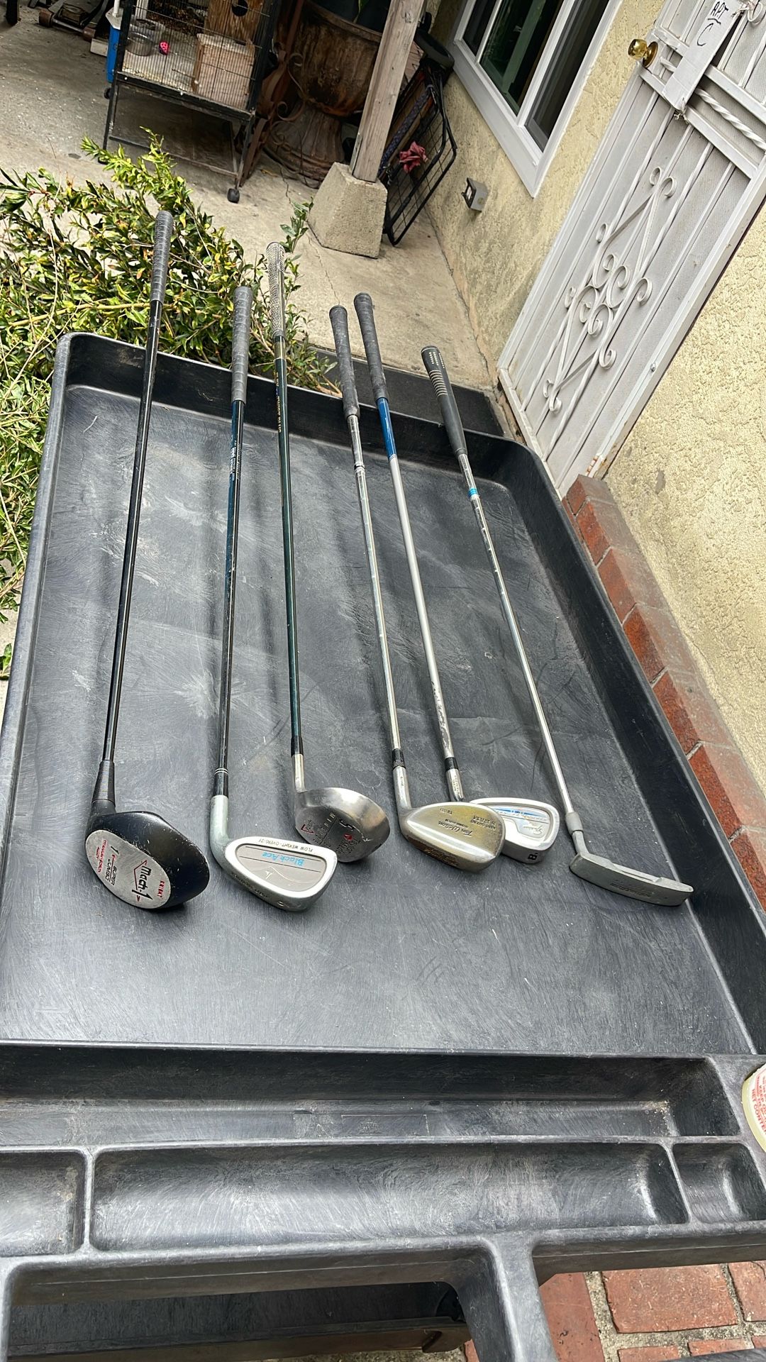 Several Golf Clubs