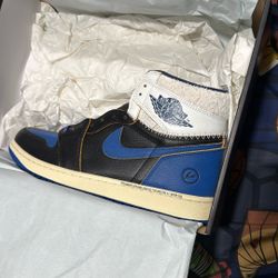 Jordan 1 Royal Union Fragment size 12
