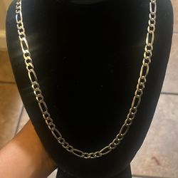 33.03grams 925 silver figarl chain