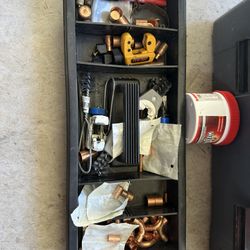 Cooper Fittings, Tool Box, 50 Feet Of 3/8” Copper Tubing