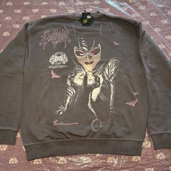 Darc Sport x DC Catwoman Crewneck Sweater - Size M