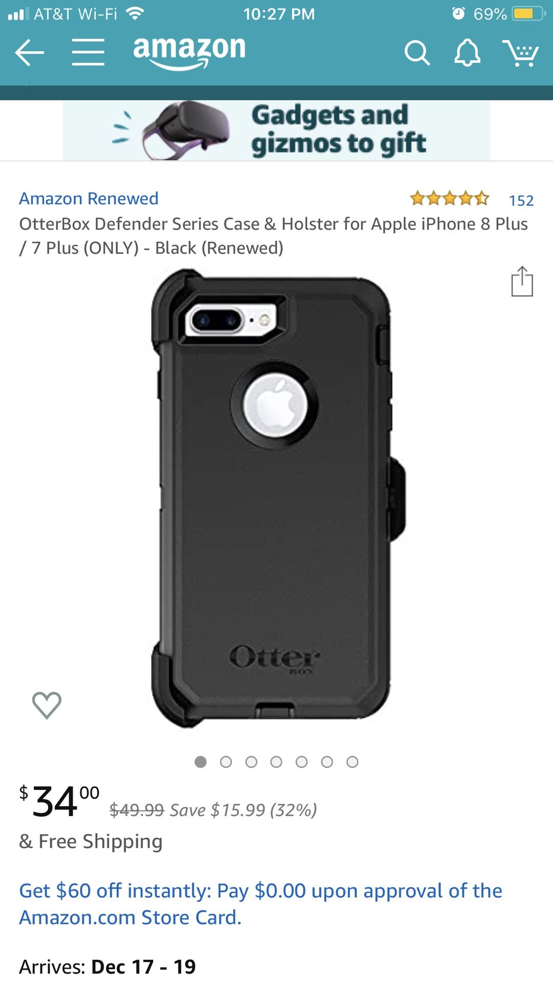 Otter box IPhone 8/7 Plus