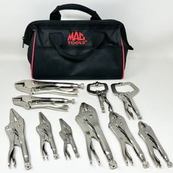 10pc Mac Tools MLP10SET Locking Pliers Set