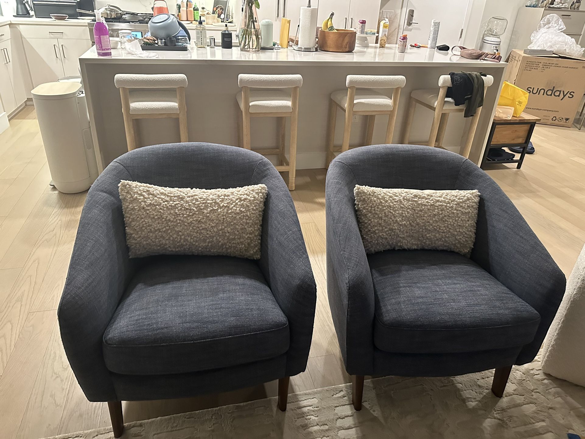 2 Accent Chairs From West Elm for Sale in San Diego CA OfferUp